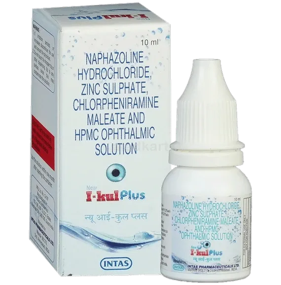 i kul plus eye drops 10 ml